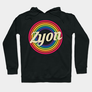 Zyon - Retro Rainbow Style Hoodie